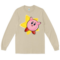 Mushroom Kirby's Adventure Long Sleeve Tee - artisFamous