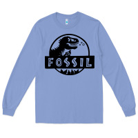 Colony Blue fossil dinosaur  wild life Long Sleeve Tee - artisFamous