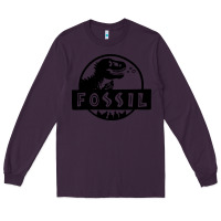 Plum fossil dinosaur  wild life Long Sleeve Tee - artisFamous