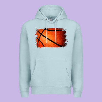 Basketball Brushstroke Premium Hoodie Designed By Jasminsmagicworld