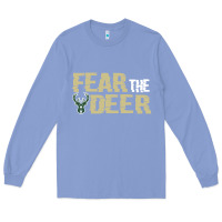 Colony Blue fear the deer Long Sleeve Tee - artisFamous