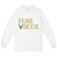 White fear the deer Long Sleeve Tee - artisFamous