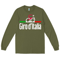 Army Green giro d'italia Long Sleeve Tee - artisFamous