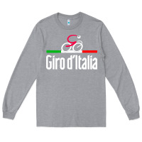 Heather Grey giro d'italia Long Sleeve Tee - artisFamous