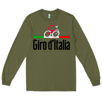 Army Green giro d'italia Long Sleeve Tee - artisFamous