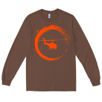 Chestnut helicopter Long Sleeve Tee - artisFamous