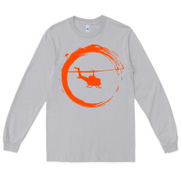 Moon Dust helicopter Long Sleeve Tee - artisFamous