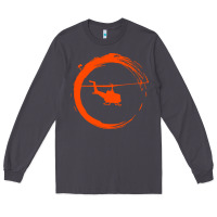 Smoke helicopter Long Sleeve Tee - artisFamous