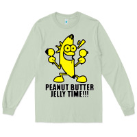 Matcha peanut butter jelly time banana Long Sleeve Tee - artisFamous