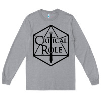 Heather Grey critical role Long Sleeve Tee - artisFamous