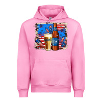 Fuchsia Pink Just Here For The Light Urban Hoodie - Jasminsmagicworld