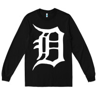Black detroit Long Sleeve Tee - artisFamous
