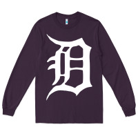 Plum detroit Long Sleeve Tee - artisFamous