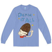Colony Blue Damm It All Long Sleeve Tee - artisFamous