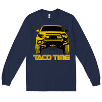 Navy taco time Long Sleeve Tee - artisFamous