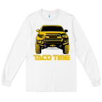 White taco time Long Sleeve Tee - artisFamous