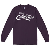 Plum enjoy california Long Sleeve Tee - artisFamous