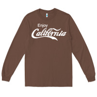 Chestnut enjoy california Long Sleeve Tee - artisFamous
