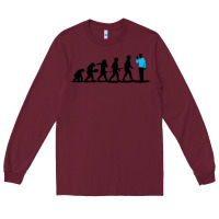Burgundy evolution spock Long Sleeve Tee - artisFamous