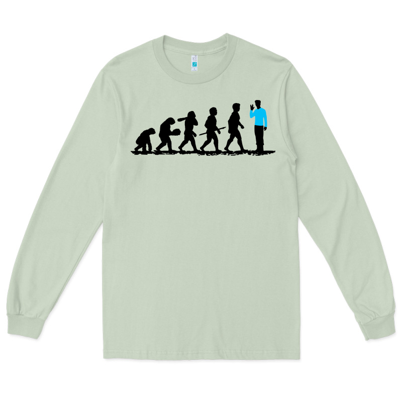 Evolution Spock Long Sleeve Tee by artisFamous | Teevron