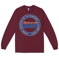 Burgundy experience the naacp Long Sleeve Tee - artisFamous