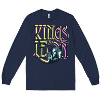 Navy kings of leon Long Sleeve Tee - artisFamous