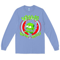 Colony Blue voodoo glow skulls Long Sleeve Tee - artisFamous