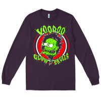 Plum voodoo glow skulls Long Sleeve Tee - artisFamous