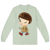 Matcha Little Yoshitomo Knives Long Sleeve Tee - artisFamous