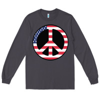 Smoke United states peace symbol Long Sleeve Tee - artisFamous