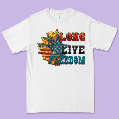 Long Live Freedom Premium Tee Designed By Fadigitalartstudio