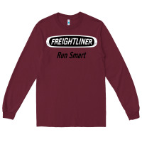 Burgundy freightliner run smart Long Sleeve Tee - artisFamous
