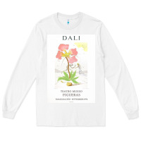 White DALI teatro museo figueras Long Sleeve Tee - artisFamous