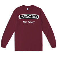 Burgundy freightliner run smart Long Sleeve Tee - artisFamous