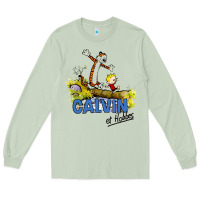 Matcha calvin hobbes Long Sleeve Tee - artisFamous
