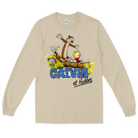 Mushroom calvin hobbes Long Sleeve Tee - artisFamous