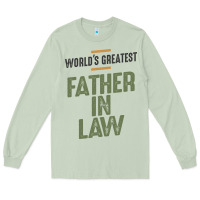 Matcha World's Greatest Father-In-Law - Dad and Grandpa Long Sleeve Tee - artisFamous