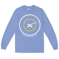Colony Blue spacex drone ship Long Sleeve Tee - artisFamous