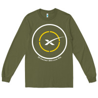 Army Green spacex drone ship Long Sleeve Tee - artisFamous