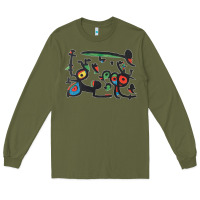 Army Green Contemporary Miro Long Sleeve Tee - artisFamous