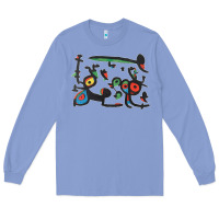 Colony Blue Contemporary Miro Long Sleeve Tee - artisFamous