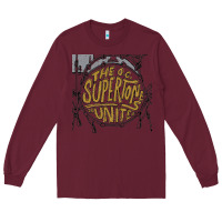Burgundy the oc supertones Long Sleeve Tee - artisFamous