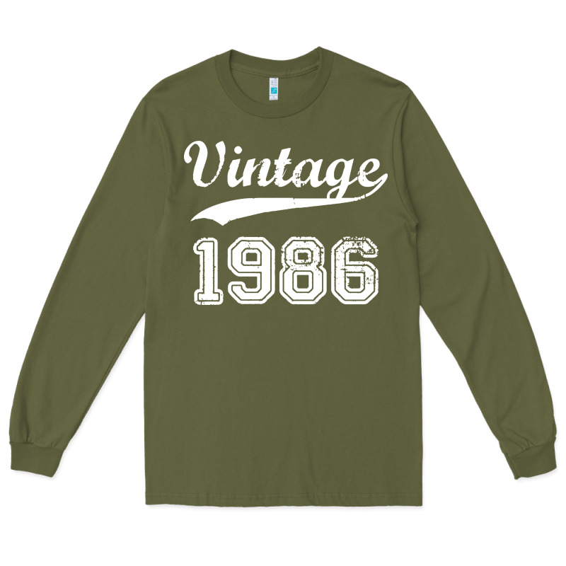 Vintage 1986 Long Sleeve Tee by artisFamous | Teevron