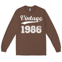 Chestnut vintage 1986 Long Sleeve Tee - artisFamous