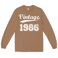Toasted Coconut vintage 1986 Long Sleeve Tee - artisFamous