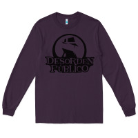 Plum desorden publico Long Sleeve Tee - artisFamous
