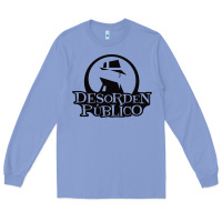 Colony Blue desorden publico Long Sleeve Tee - artisFamous