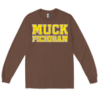 Chestnut muck fichigan Long Sleeve Tee - artisFamous