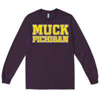 Plum muck fichigan Long Sleeve Tee - artisFamous