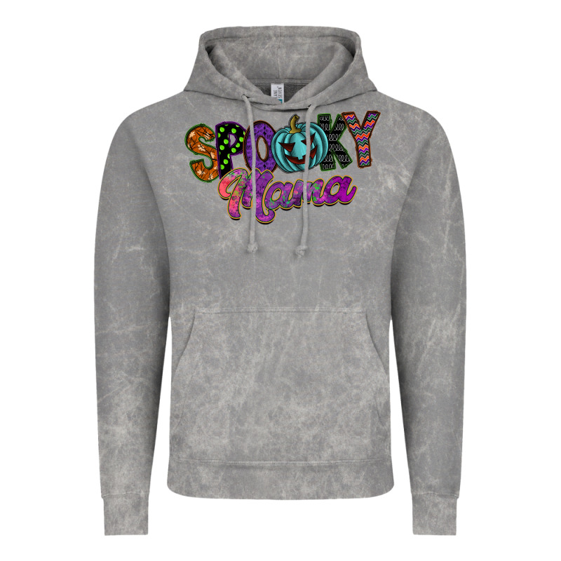 Spooky Mama Vintage Hoodie by SublimationCraftShop | Teevron